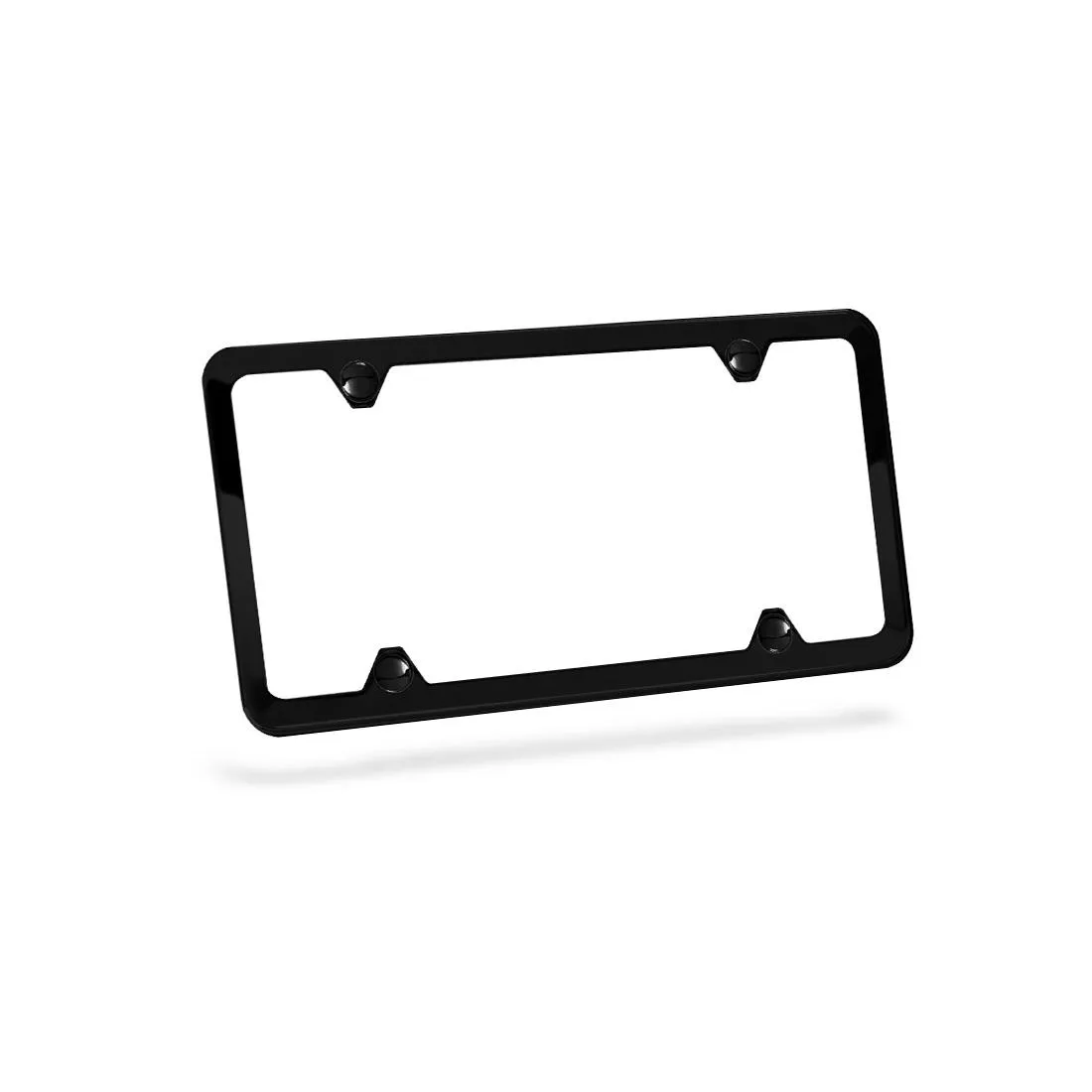 BMW Slimline License Plate Frame in Stainless Steel