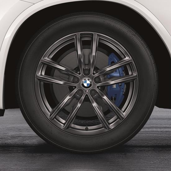 19 Inch Style 698M Orbit Grey BMW Complete Wheel Set