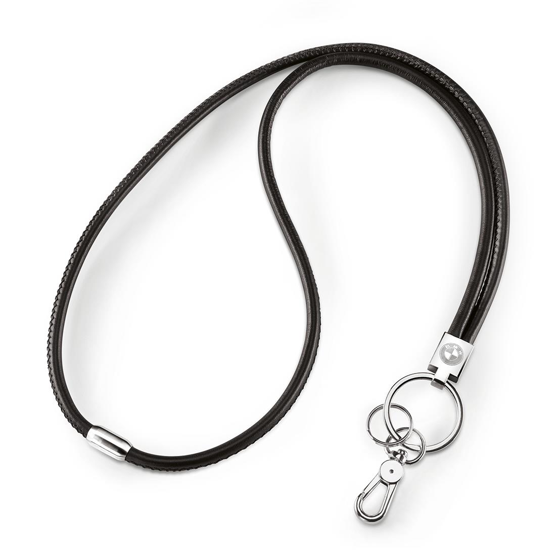BMW Leather Lanyard